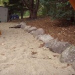 Boulders to seperate materials