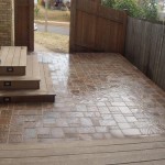 Paver patio complete