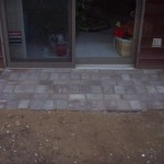 Paver Pad by Wolf Landscaping