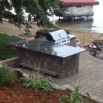 Granite counter tops installed by Wolf Landscaping