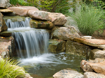 water features by wolf landscaping