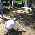 sand installation - Wolf Landscaping